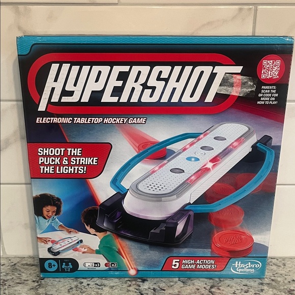 Hasbro Other - Hasbro Hypershot Tabletop Hockey Game - Red and Blue
